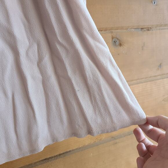 Aritzia Sunday Best Delilah Long Sleeve Mini Dress NWT XL Blush Pink Valentine - Picture 8 of 8